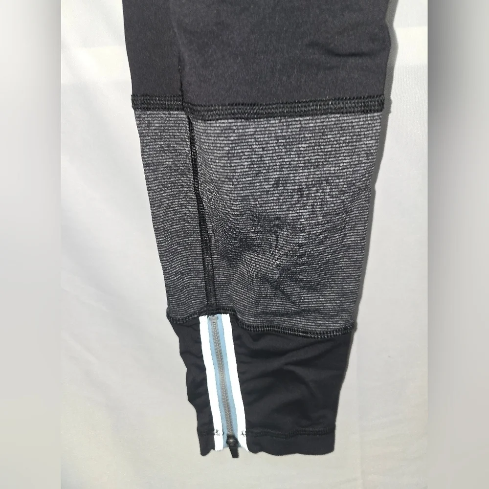 Lululemon Butterfly Angel Wing Run The World 7/8 Leggings Exploded So Fly Size 6 - Picture 5 of 8